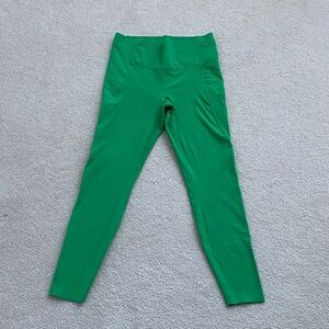 All in Motion Green Leggings 7/8” Length Like New